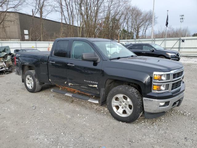 1GCVKREC5EZ373612 - 2014 CHEVROLET SILVERADO2 K1500 LT BLACK photo 4