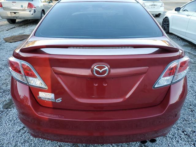 1YVHZ8CH1A5M01774 - 2010 MAZDA 6 I RED photo 6