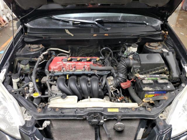 2T1KR32E05C341985 - 2005 TOYOTA COROLLA MA XR BLACK photo 11