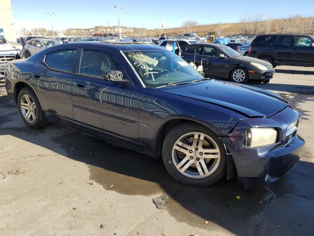 2B3KA53H86H191449 - 2006 DODGE CHARGER R/T BLUE photo 4