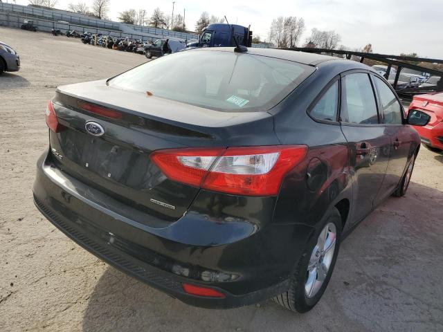 1FADP3F28EL279782 - 2014 FORD FOCUS SE BLACK photo 3