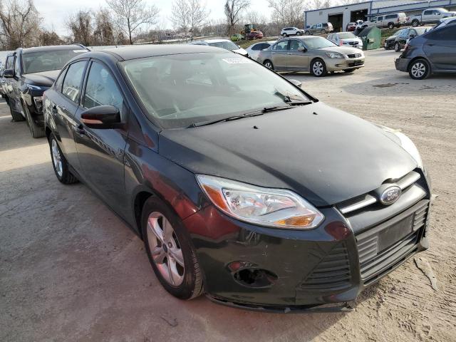 1FADP3F28EL279782 - 2014 FORD FOCUS SE BLACK photo 4