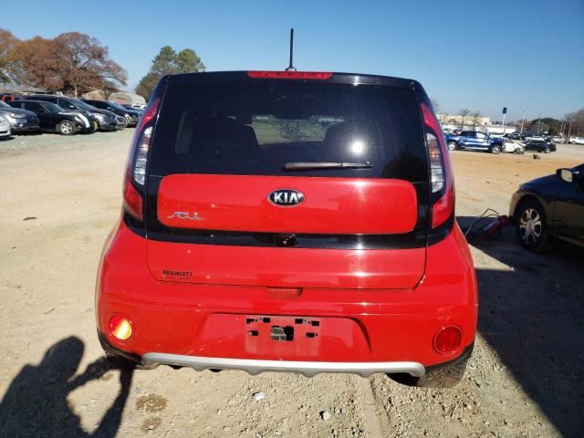 KNDJP3A51K7667861 - 2019 KIA SOUL + RED photo 6