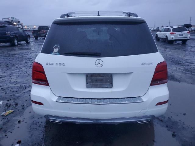 WDCGG8JB6FG348338 - 2015 MERCEDES-BENZ GLK 350 4MATIC WHITE photo 6