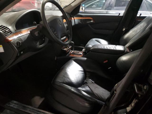 WDBNG83J36A461442 - 2006 MERCEDES-BENZ S 430 4MATIC BLACK photo 7