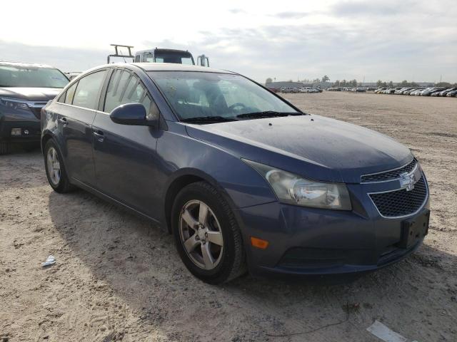 1G1PC5SB0D7300306 - 2013 CHEVROLET CRUZE LT BLUE photo 4