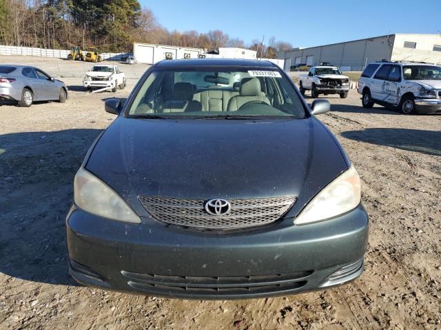 4T1BF30K82U518181 - 2002 TOYOTA CAMRY LE GREEN photo 5