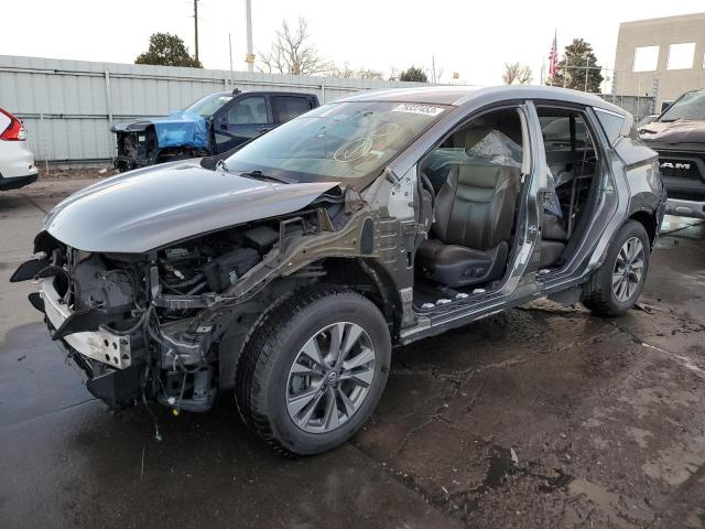 5N1AZ2MH5HN110235 - 2017 NISSAN MURANO S GRAY photo 1