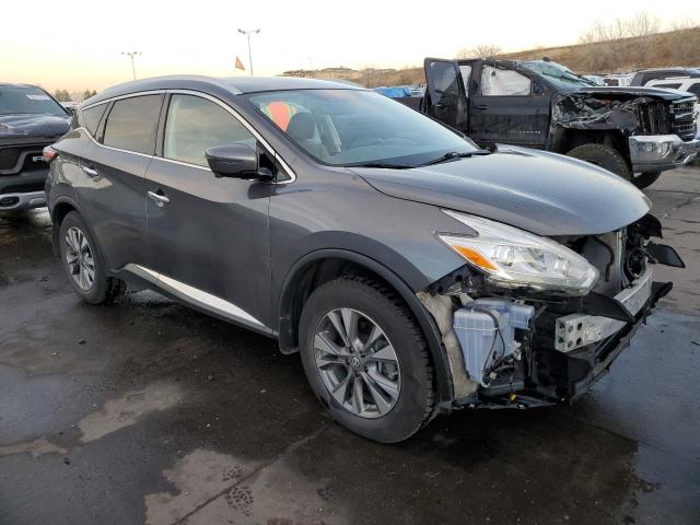 5N1AZ2MH5HN110235 - 2017 NISSAN MURANO S GRAY photo 4