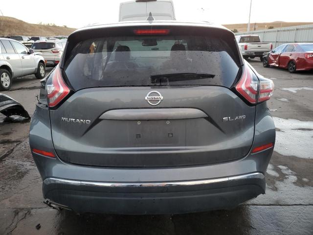 5N1AZ2MH5HN110235 - 2017 NISSAN MURANO S GRAY photo 6