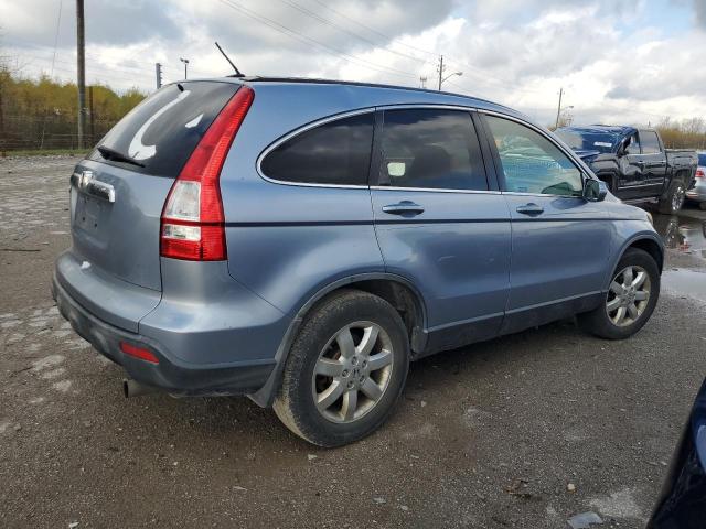 JHLRE487X7C044813 - 2007 HONDA CR-V EXL BLUE photo 3