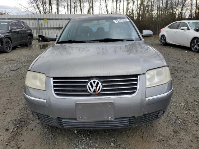 WVWRH63B71P294845 - 2001 VOLKSWAGEN PASSAT GLX ნაცრისფერი ფოტო 5