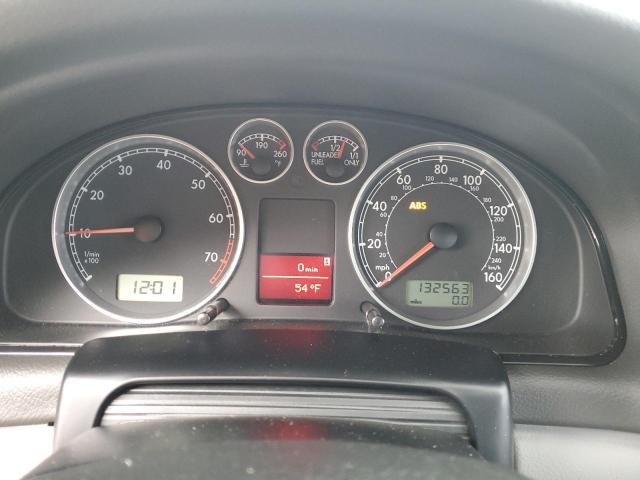 WVWRH63B71P294845 - 2001 VOLKSWAGEN PASSAT GLX ნაცრისფერი ფოტო 9