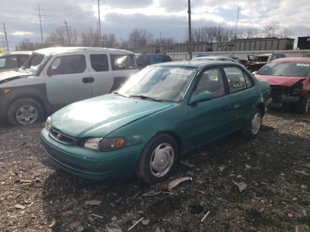 2T1BR18E9WC043643 - 1998 TOYOTA COROLLA VE GREEN photo 1