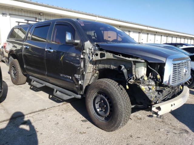 5TFHW5F14BX167082 - 2011 TOYOTA TUNDRA CREWMAX LIMITED GRAY photo 4