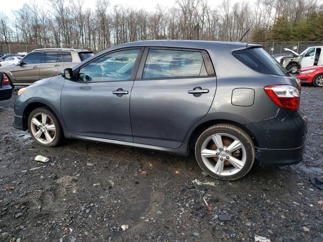 2T1KE4EE8AC043398 - 2010 TOYOTA COROLLA MA S GRAY photo 2