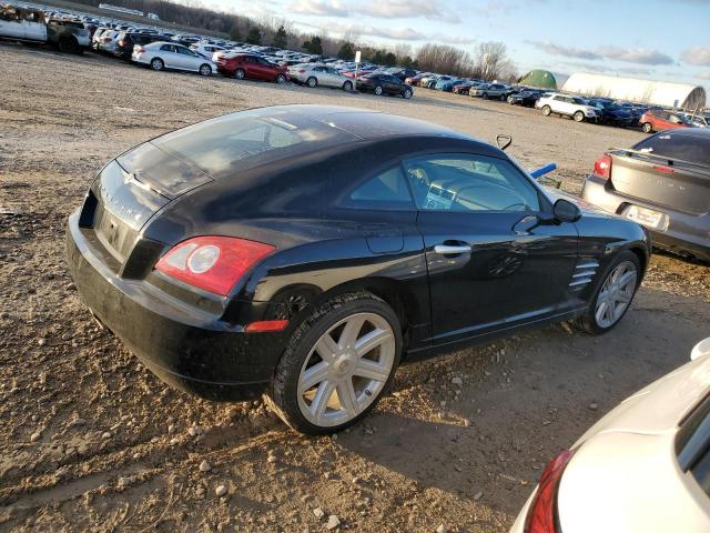 1C3AN69L56X069812 - 2006 CHRYSLER CROSSFIRE LIMITED BLACK photo 3