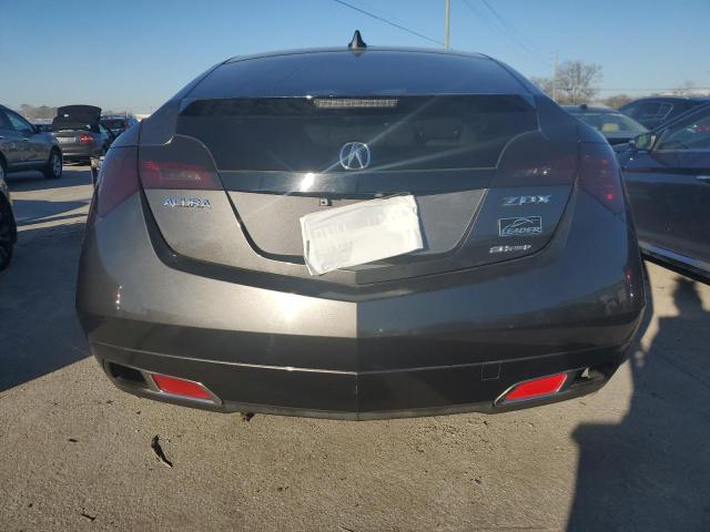 2HNYB1H49AH501602 - 2010 ACURA ZDX TECHNOLOGY GRAY photo 6