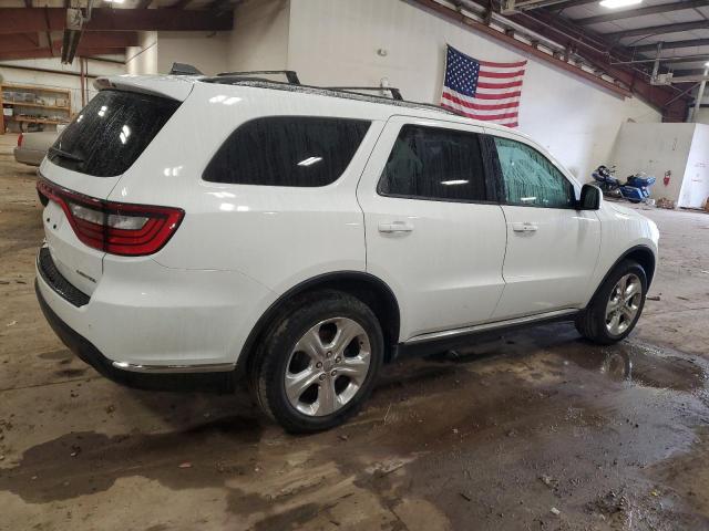 1C4RDJDG2EC508517 - 2014 DODGE DURANGO LIMITED WHITE photo 3