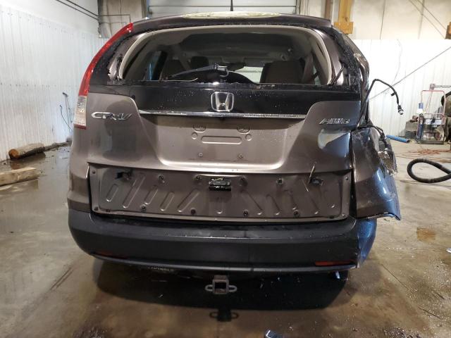 5J6RM4H73CL008840 - 2012 HONDA CR-V EXL GRAY photo 6