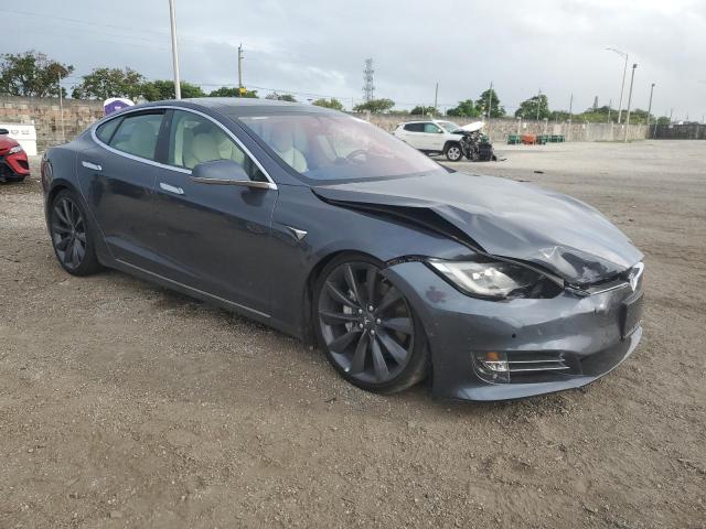 5YJSA1E27HF224272 - 2017 TESLA MODEL S Boz foto 4