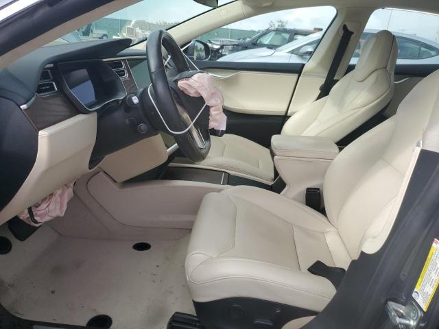 5YJSA1E27HF224272 - 2017 TESLA MODEL S Boz foto 7