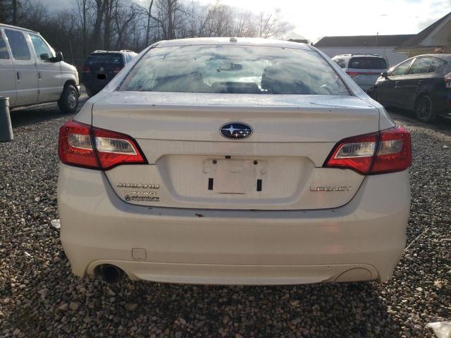 4S3BNBL68F3071864 - 2015 SUBARU LEGACY 2.5I LIMITED WHITE photo 6