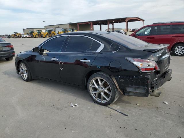 1N4AA5AP8CC837534 - 2012 NISSAN MAXIMA S BLACK photo 2