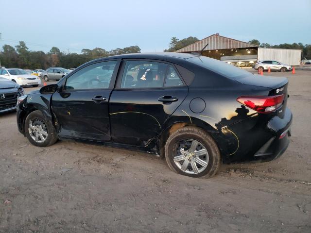 3KPA24AD0PE568113 - 2023 KIA RIO LX BLACK photo 2