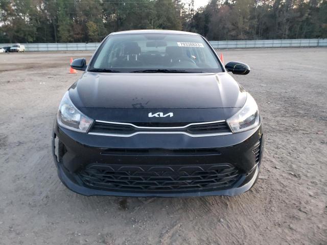 3KPA24AD0PE568113 - 2023 KIA RIO LX BLACK photo 5