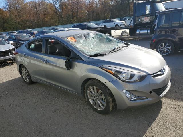 KMHDH4AEXEU093259 - 2014 HYUNDAI ELANTRA SE SILVER photo 4