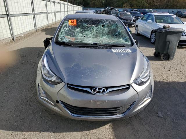 KMHDH4AEXEU093259 - 2014 HYUNDAI ELANTRA SE SILVER photo 5