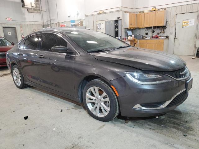 1C3CCCAB2FN505110 - 2015 CHRYSLER 200 LIMITED CHARCOAL photo 4