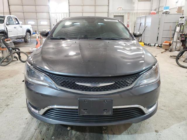 1C3CCCAB2FN505110 - 2015 CHRYSLER 200 LIMITED CHARCOAL photo 5