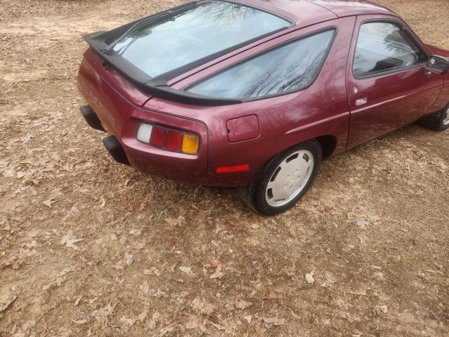 WP0JB0926GS860292 - 1986 PORSCHE 928 S MAROON photo 4