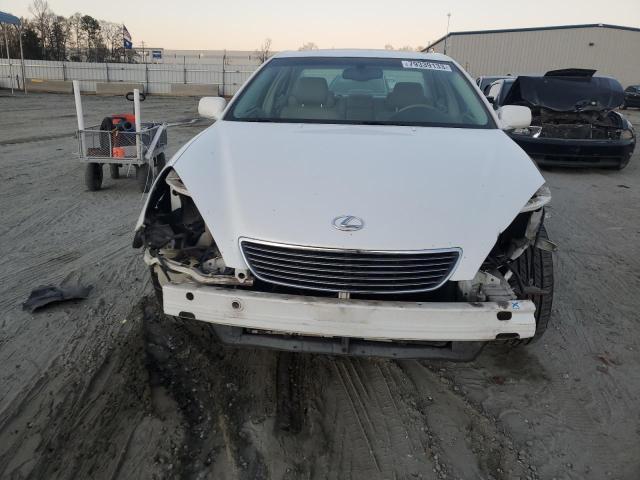 JTHBA30G065168042 - 2006 LEXUS ES 330 WHITE photo 5