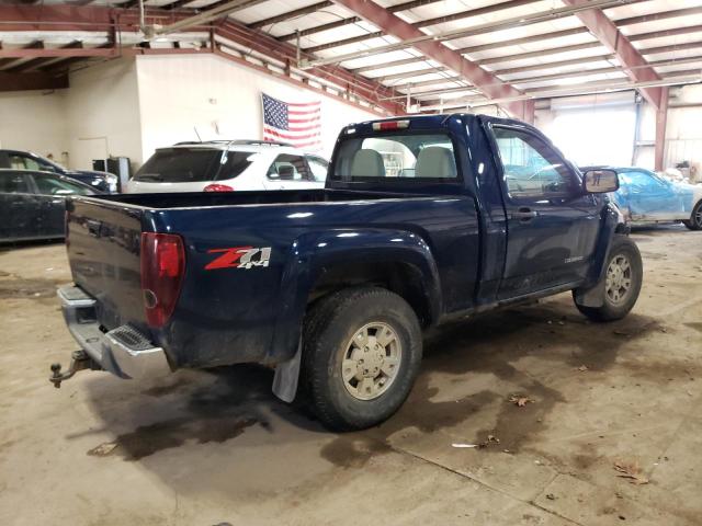 1GCDT146448113096 - 2004 CHEVROLET COLORADO BLUE photo 3