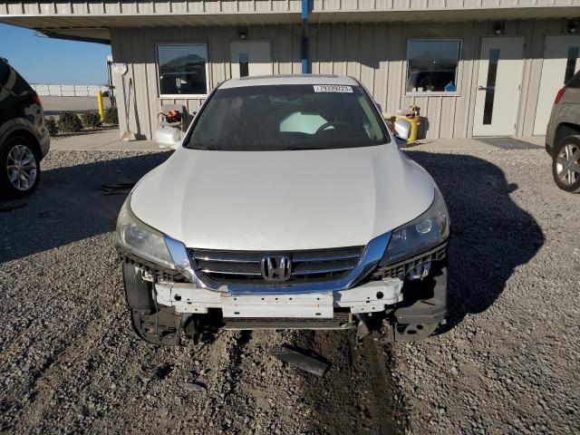 1HGCR2F7XDA105343 - 2013 HONDA ACCORD EX WHITE photo 5