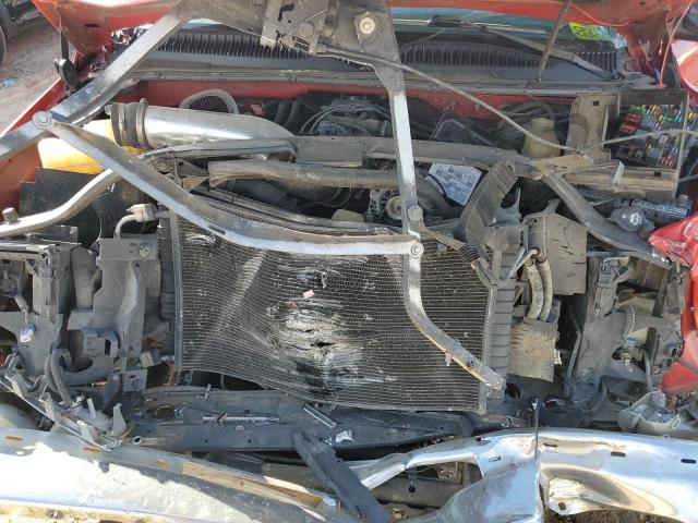 1GCEC14T42Z253327 - 2002 CHEVROLET SILVERADO C1500 RED photo 11