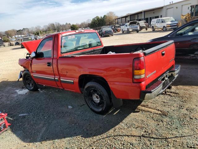 1GCEC14T42Z253327 - 2002 CHEVROLET SILVERADO C1500 RED photo 2