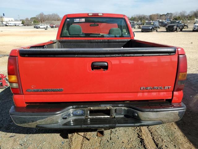 1GCEC14T42Z253327 - 2002 CHEVROLET SILVERADO C1500 RED photo 6