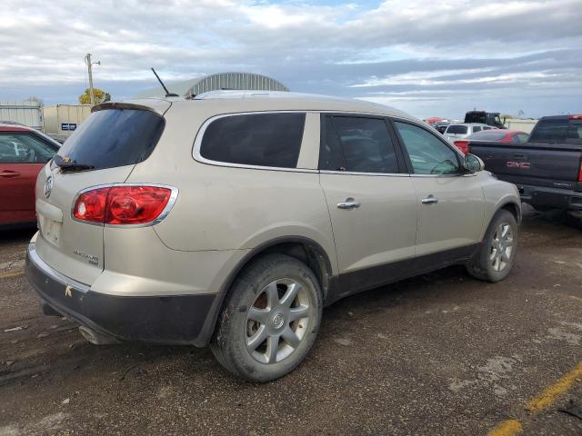 5GALRBED4AJ237596 - 2010 BUICK ENCLAVE CXL TAN photo 3