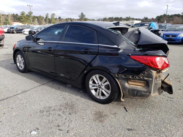 5NPEB4AC2DH638307 - 2013 HYUNDAI SONATA GLS BLACK photo 2