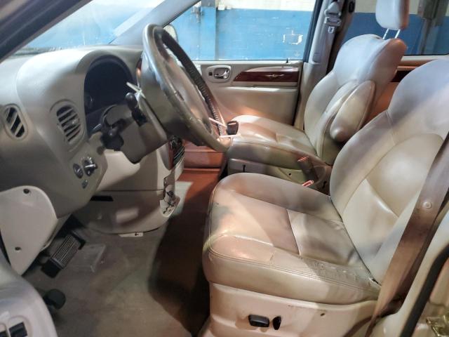 2C8GP64L55R166916 - 2005 CHRYSLER TOWN & COU LIMITED BEIGE photo 7