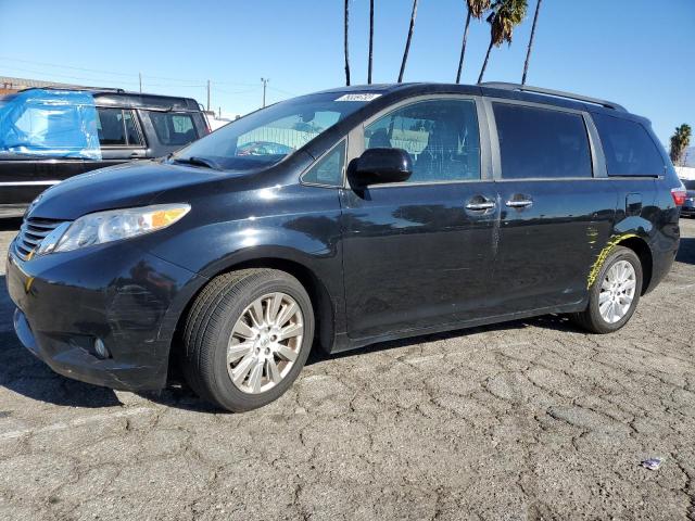 5TDDK3DC9FS108480 - 2015 TOYOTA SIENNA XLE BLACK photo 1