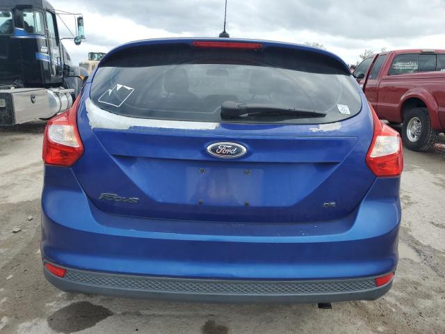 1FAHP3K27CL225037 - 2012 FORD FOCUS SE BLUE photo 6