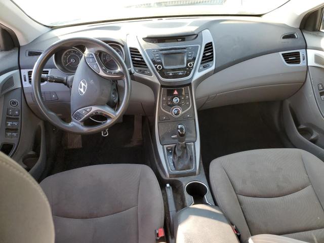 KMHDH4AE2EU078626 - 2014 HYUNDAI ELANTRA SE SILVER photo 8