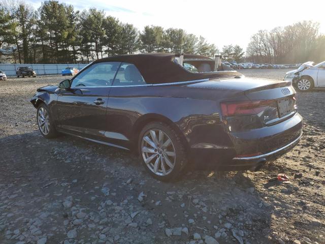 WAUWNGF58JN014611 - 2018 AUDI A5 PREMIUM BLUE photo 2