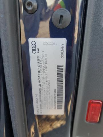 WAUM2AF29KN110400 - 2019 AUDI A6 PRESTIGE შავი ფოტო 12