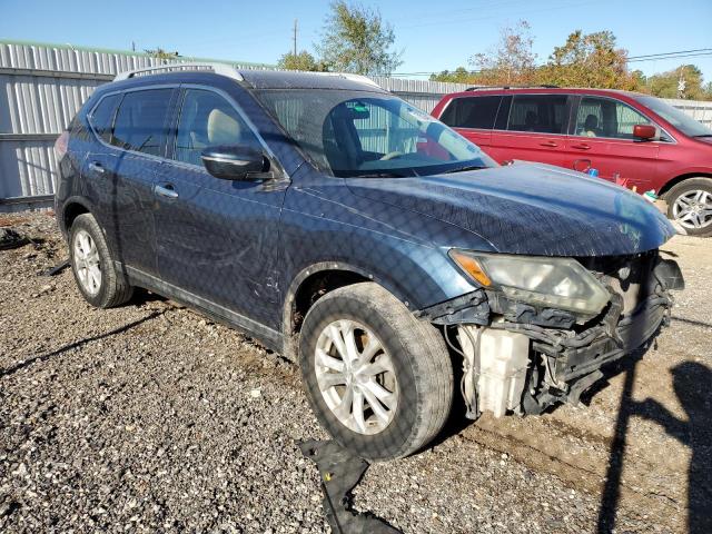 5N1AT2MT3FC766626 - 2015 NISSAN ROGUE S BLUE photo 4